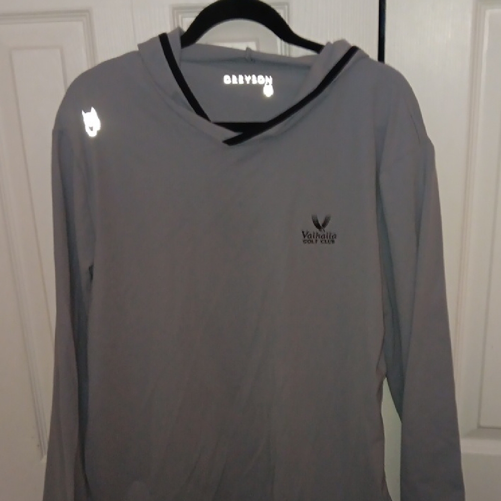 Greyson Light Gray Valhalla Golf Club Sweatshirt